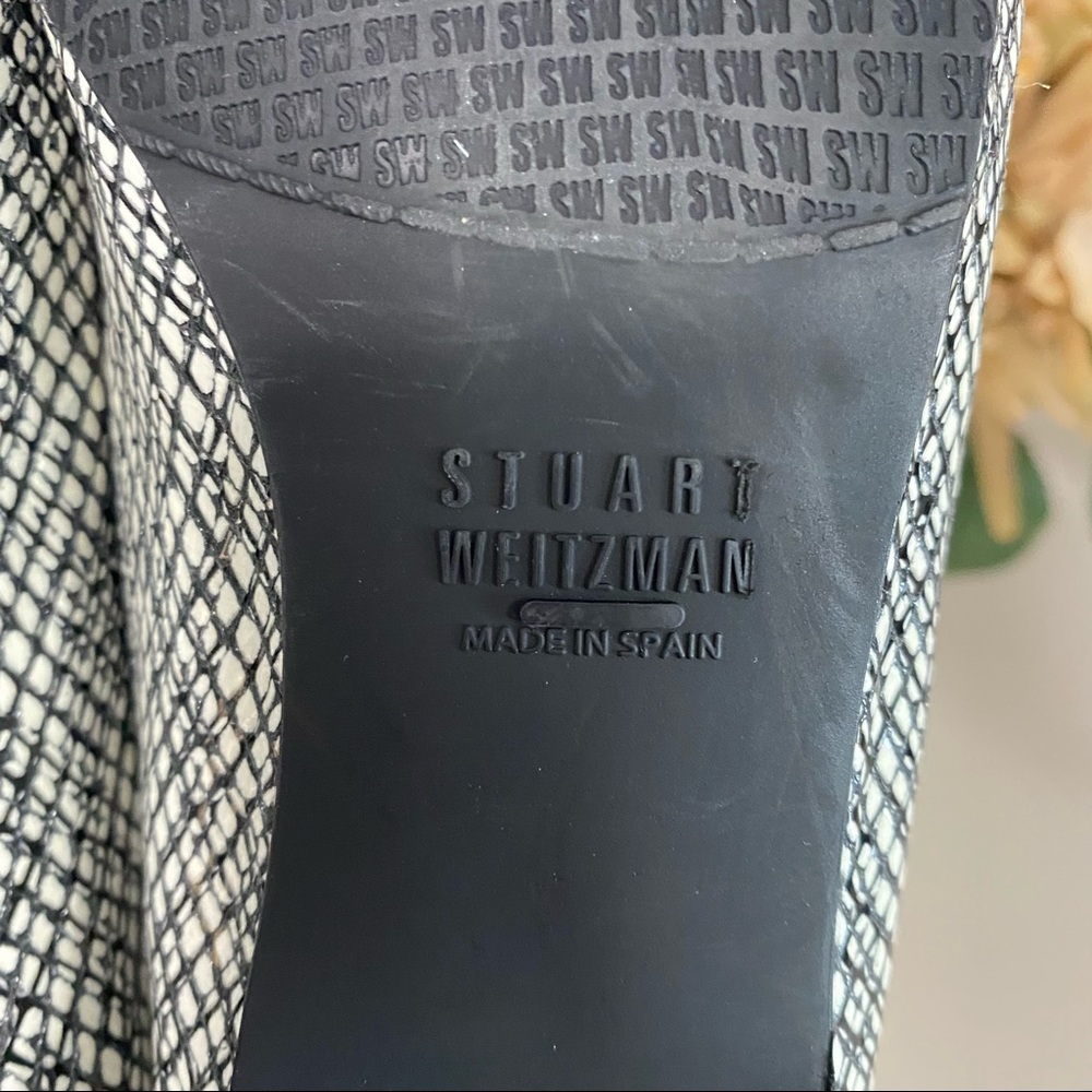 Stuart Weitzman White and Black Flats - Picture 7 of 10